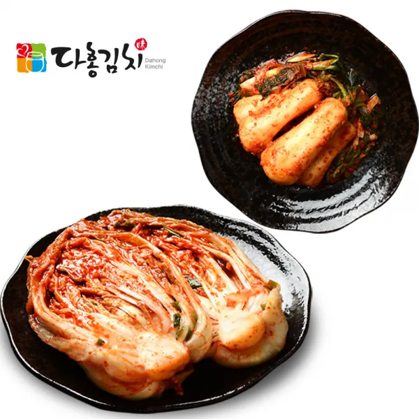 [다홍김치] 알타리총각김치5kg또는포기김치10kg, 10kg, 1박스