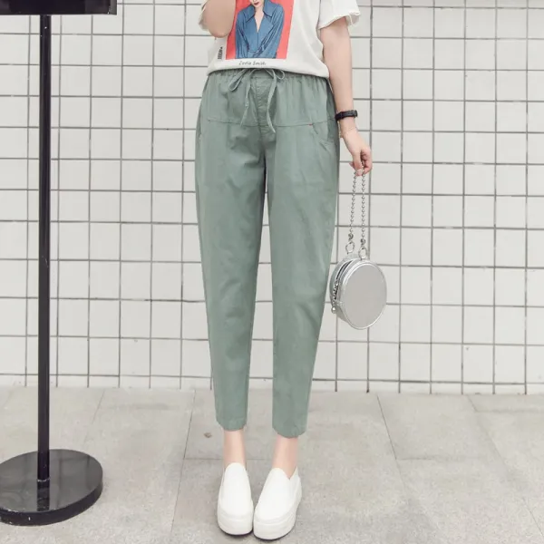 Qterra 특허브랜드 여름신상배기밴딩팬 스판 슬랙스 So0306 Tt26