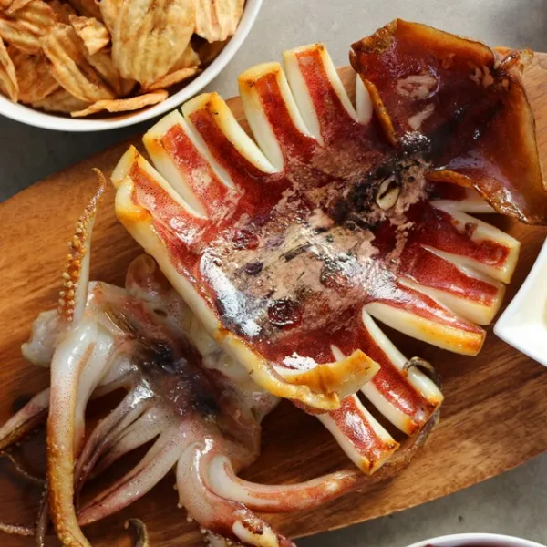 사그담 뭉치네 당일바리 피데기 오징어 맛집, 반건조오징어 10마리 800g~1kg내외
