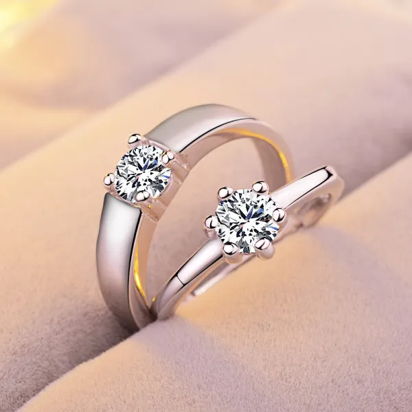 엘스쥬쥬 RC02 Silver 사랑의 서약 은반지 커플링