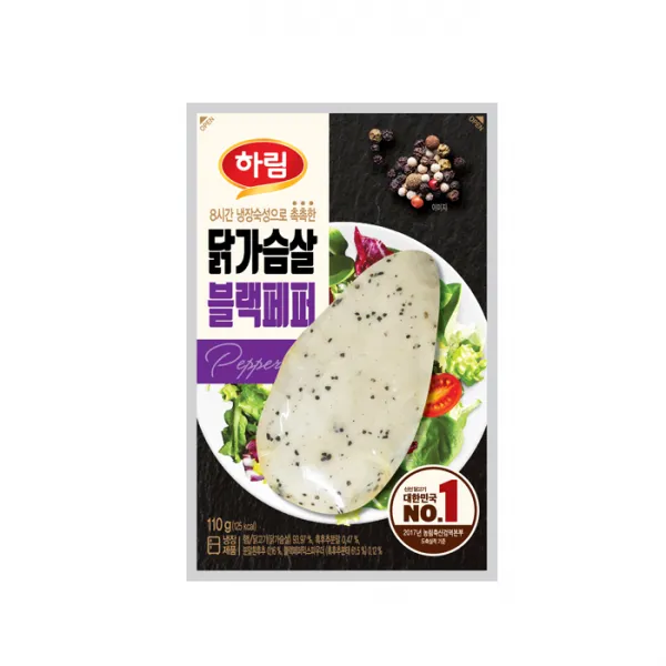 하림 닭가슴살 블랙페퍼 110gx10개, 1개