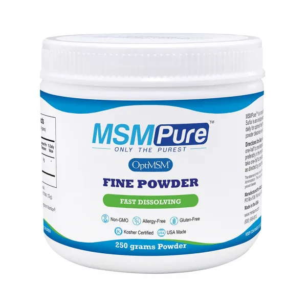 엠에스엠퓨어 MSM 파인 패스트 디졸빙 파우더, 250g, 1개