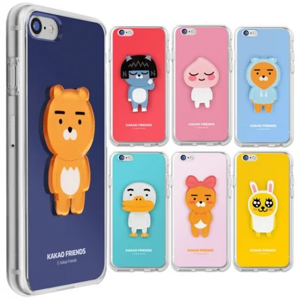 프렌즈샵 Lg V30 카카오프렌즈 입체 젤리하드 케이스 V300 무지 본상품선택