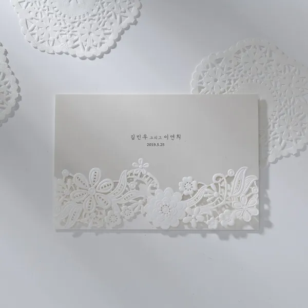 마음닷컴 바른손청첩장 50매 세트 Bh7212 초대장