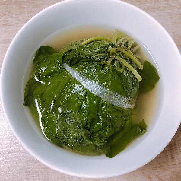정우네콩잎 쌈콩잎4묶음, 1팩, 200ml