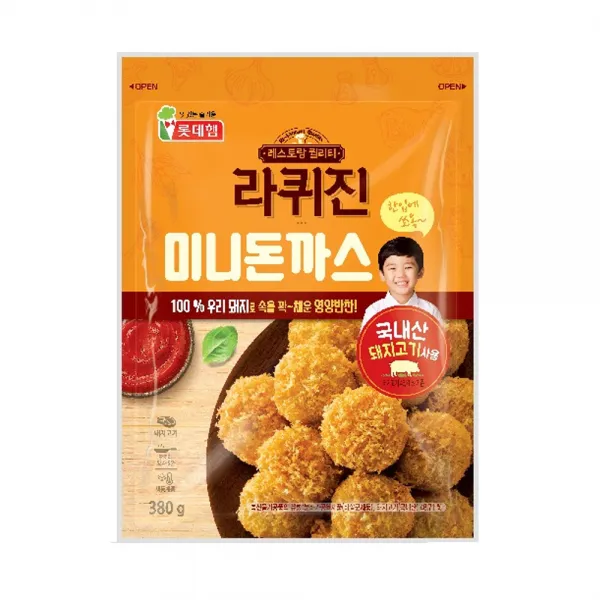 롯데푸드 라퀴진 미니돈까스 200g x 3개, 1세트