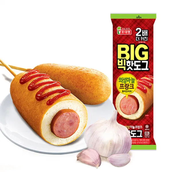 롯데푸드 빅 핫도그 140g x 7개