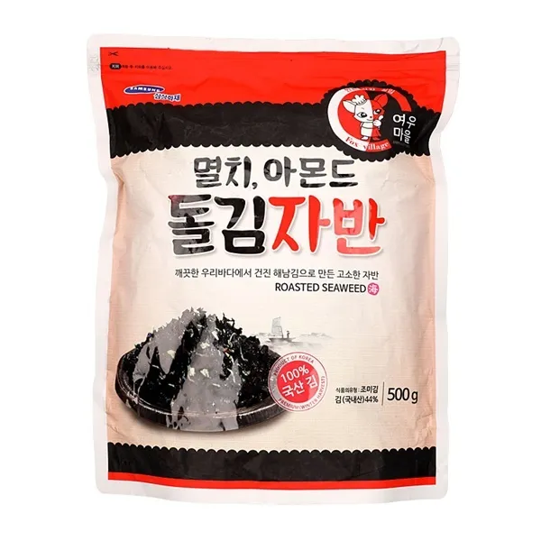 상세설명 참조 (맛나)멸치 아몬드돌김자반 500G/여우마을, 1개