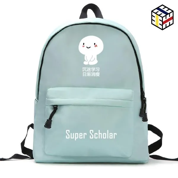 여자 신학기 가방 학습에 빠지다 발현 하이 중학교 학생 학교 ins 슈