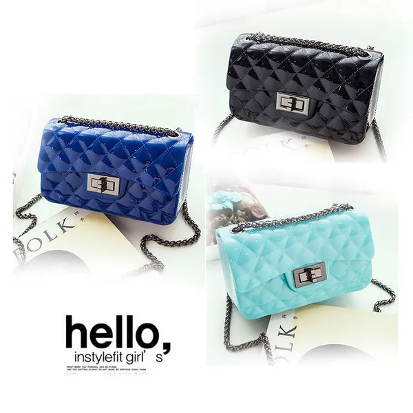 원픽 2019년 봄신상 미니 광택체인백