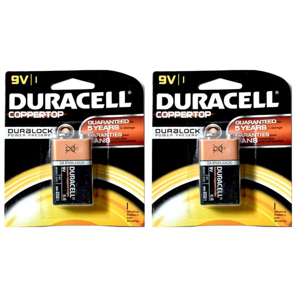 듀라셀 9v 알카라인 건전지 2개묶음 듀라셀9v 2개묶음 