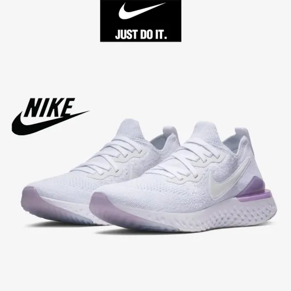 [미국직구정품] 나이키 여성운동화 에픽릭트 플라이닛2 화이트핑크 Women's Running Shoe Nike Epic React Flyknit 2