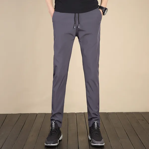 Bona 남성면바지 기본일자바지 스판면바지 통면바지 슬림면바지 캐주얼바지 면스키니 긴바지 슬랙스 빅사이즈 봄신상 Bdr09