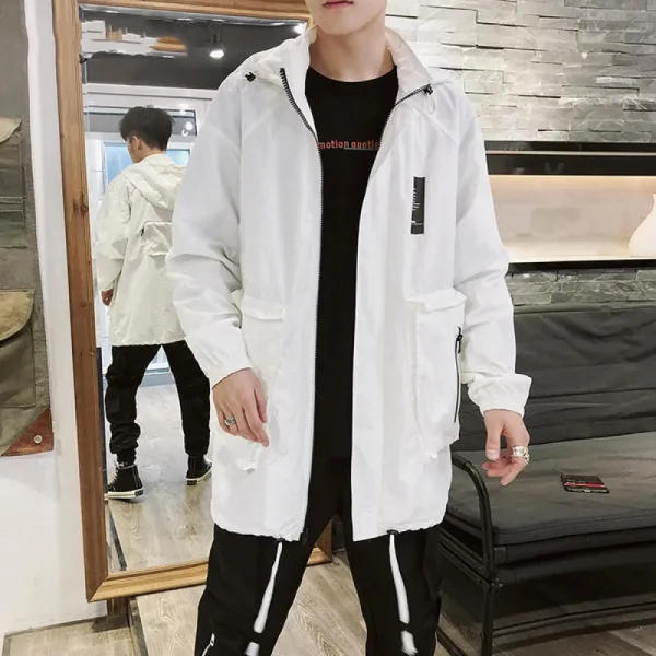 청명 봄 가을 남자 남성 트렌치 코트 자켓 점퍼 바람막이 아우터 38 Rtmqe0