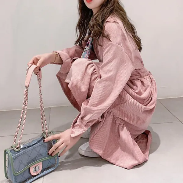 청명 봄 가을 여성 여자 플리츠 스커트 예쁜 치마 298 Rj7zjq