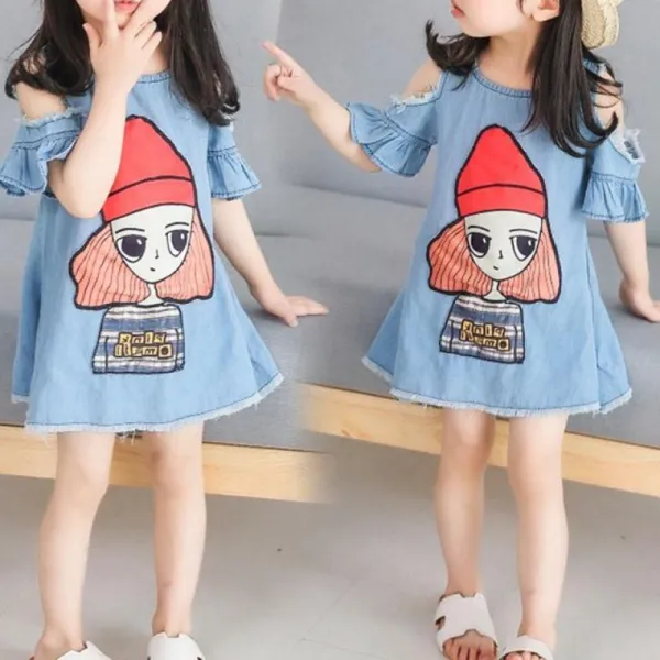 청명 봄 가을 아동 여아 유아 청 원피스 예쁜 옷 의류 152 Rvbma6