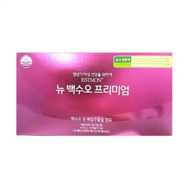 백수오 120정 자연건강 1세트식품 식품의안전처인증 의안전처인증, 1