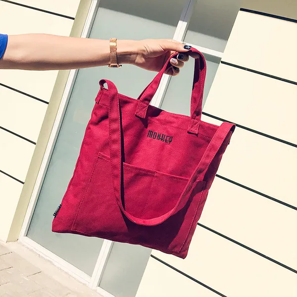 원픽 2019년 봄신상 코디하기쉬운 캔버스백 에코백