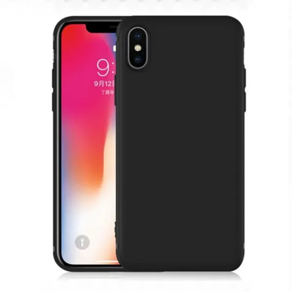  엘리스 핸드폰케이스 아이폰xs Max 블랙슬림라인젤리케이스