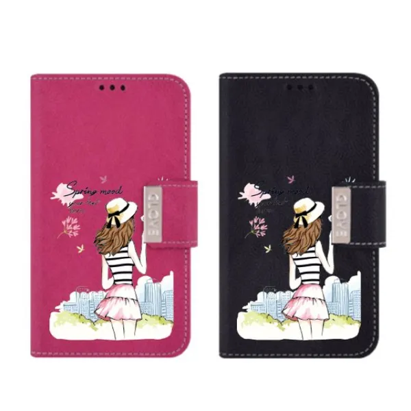 화수분&컴 삼성 갤럭시 A9 Pro 케이스 G887 소녀wg1 다이어리 하드 젤리 지갑 범퍼케이스