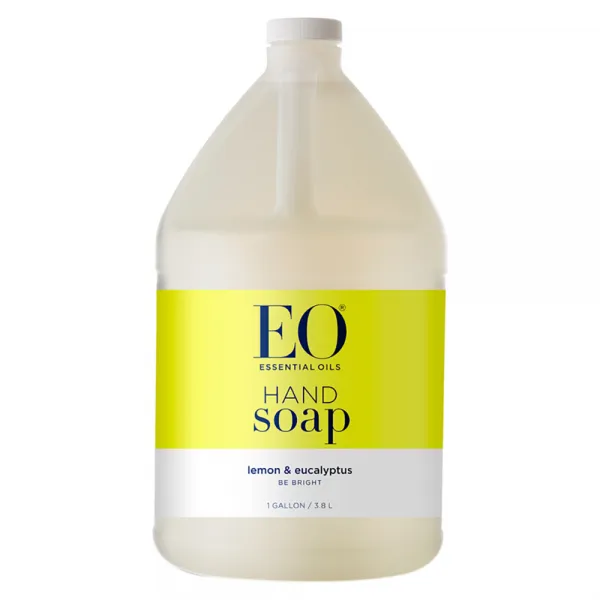 EO Products 리퀴드 핸드 솝, 3.8L, Lemon And Eucalyptus