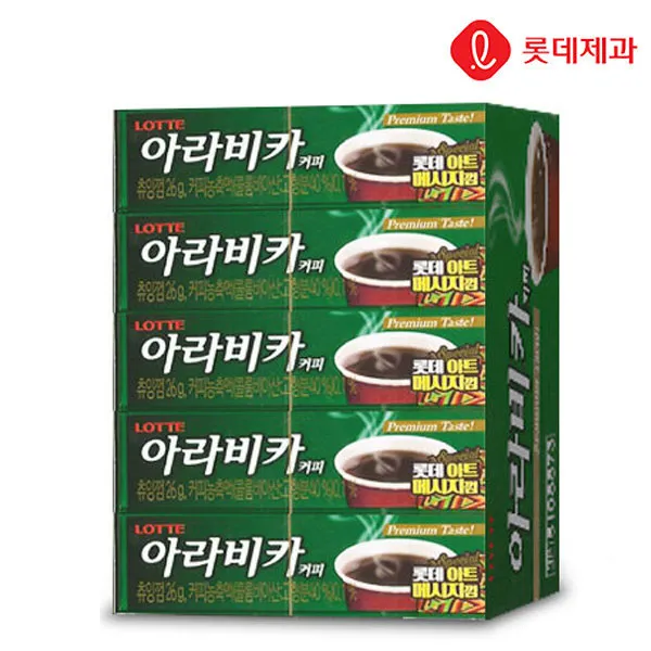 롯데 롯데껌 아라비카 26gX15개 1곽, 1개