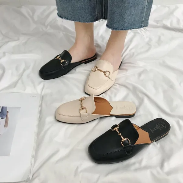 블랑봉봉 여성단화 베이직 플랫슈즈 뮬 블로퍼 1 2rbb4