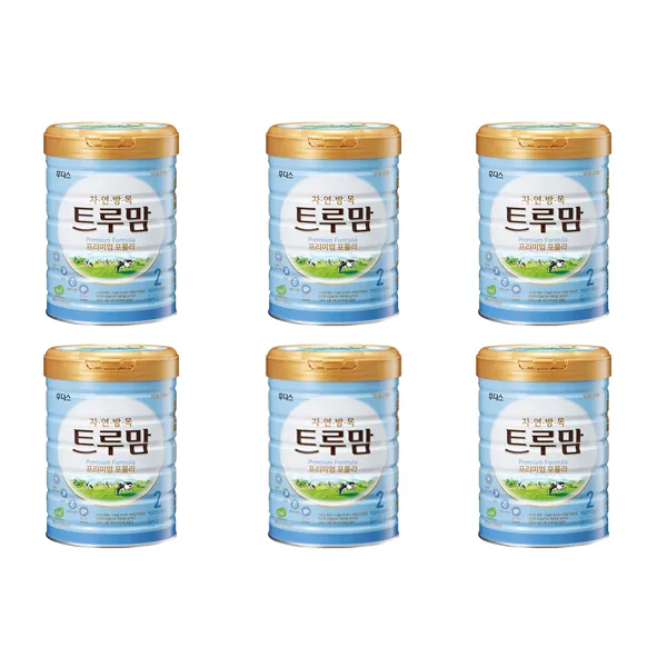 일동후디스 트루맘 프리미엄 포뮬라2단계800g 6캔 