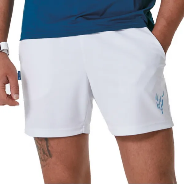  Wiffwaff 위프와프 배드민턴 하의 2019 Ss 남성 화이트 5부 배드민턴 탁구 스쿼시 테니스 반바지 P5m1124