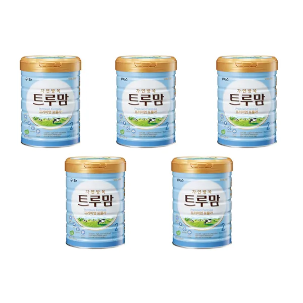 일동후디스 트루맘 프리미엄 포뮬라2단계800g 5캔 