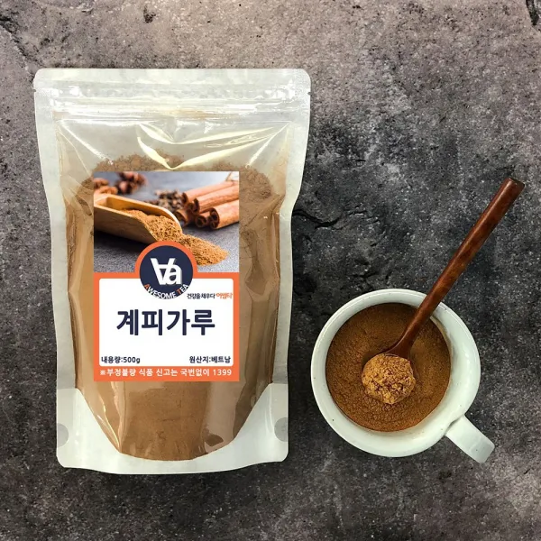 어썸티 베트남 계피가루 500g 1팩