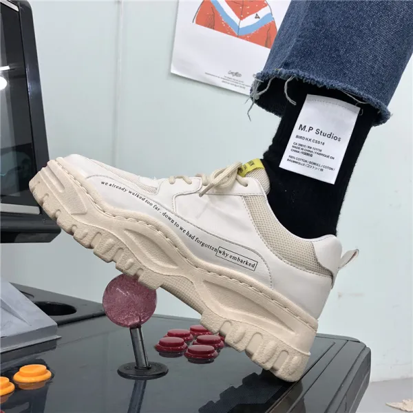  Ohg9 레트로 하라주쿠 남자 어글리 패션 운동화