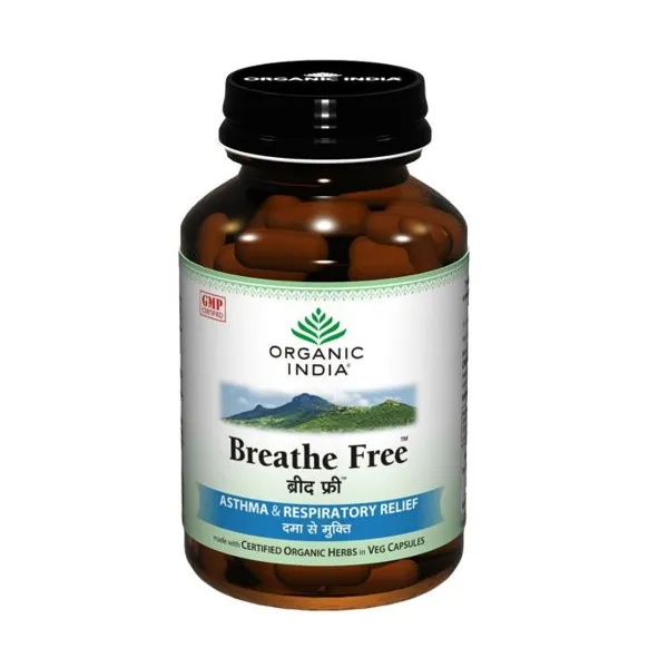 오가닉인디아 브리드프리 BREATHE FREE 60정, 500g, 1개