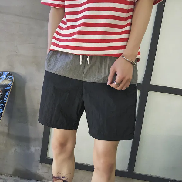  스텔라 남성반바지 캐주얼반바지 면반바지 5부반바지 밴딩반바지 면스판 신상반바지 빅사이즈q08