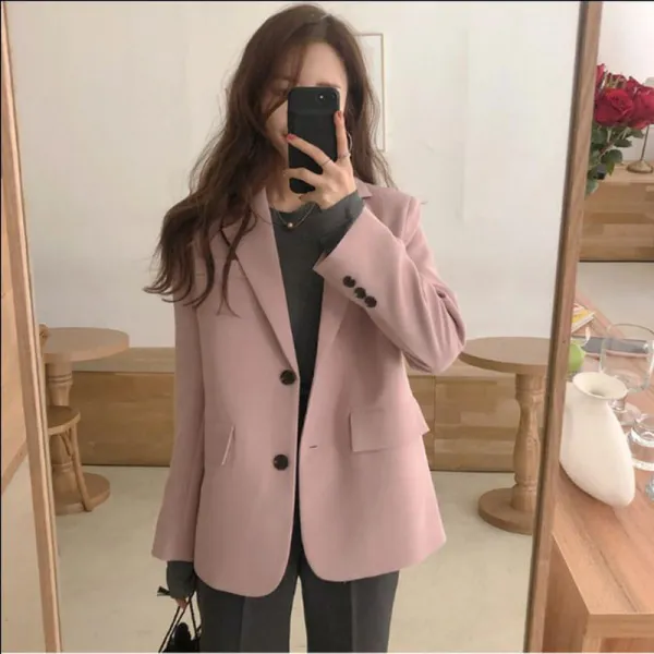 Qterra 특허브랜드 정장자켓 여자정장 양복 코트 빈티지 봄