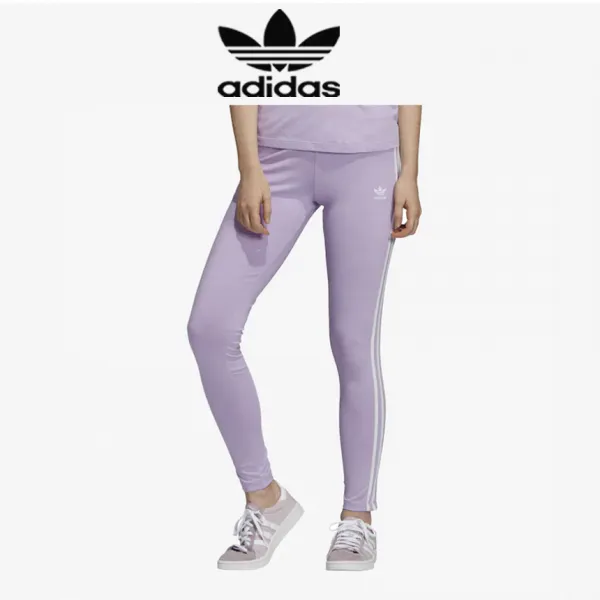 [해외] 미국정품 아디다스 adidas Originals Adicolor 3 Stripe 여자 스트라이프 레깅스 팬츠바지