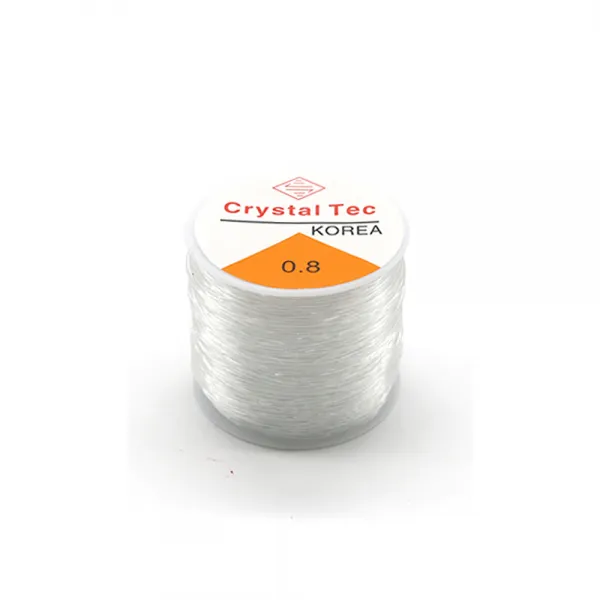 미리사몰 대용량 우레탄 줄 0.8mm 비즈 공예 DIY 팔찌 목걸이 만들기, 대용량 우레탄줄 0.8mm