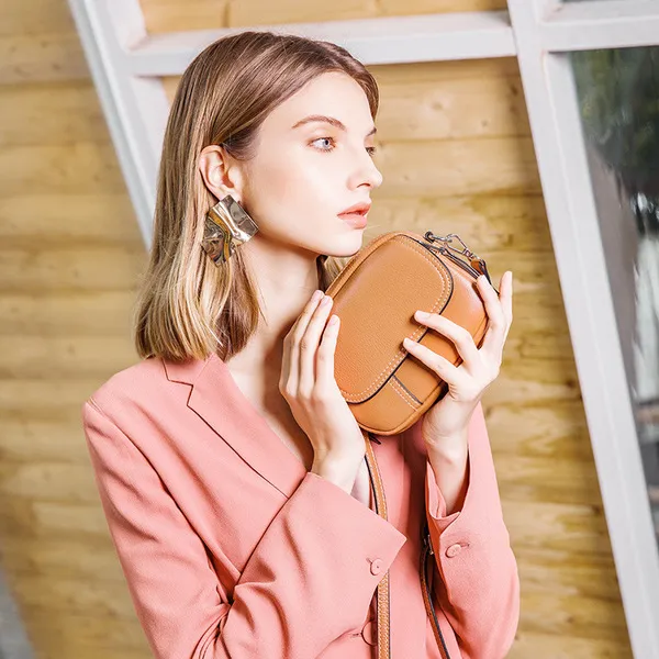 스마트셀러 해외직구 여성 가죽 미니 크로스백 어깨 토트백