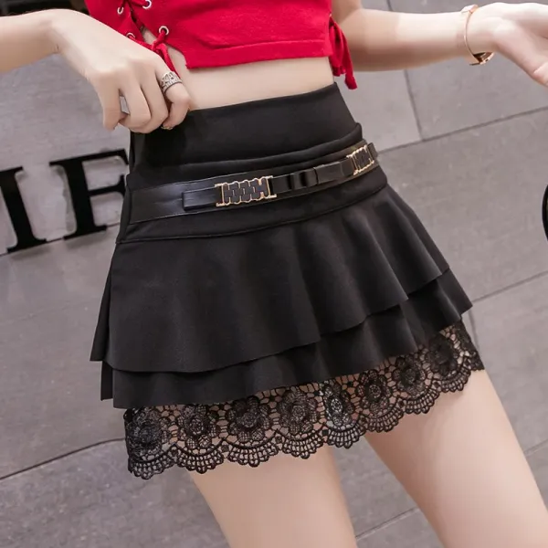 [루앤리] 여성 미니 스커트 치마 caf80 586209482549