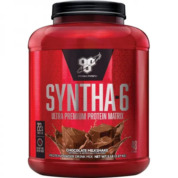 BSN SYNTHA-6 유장 단백질 파우더 Micellar Casein 우유 단백질 분리 물 초콜릿 밀크 셰이크 48 회분