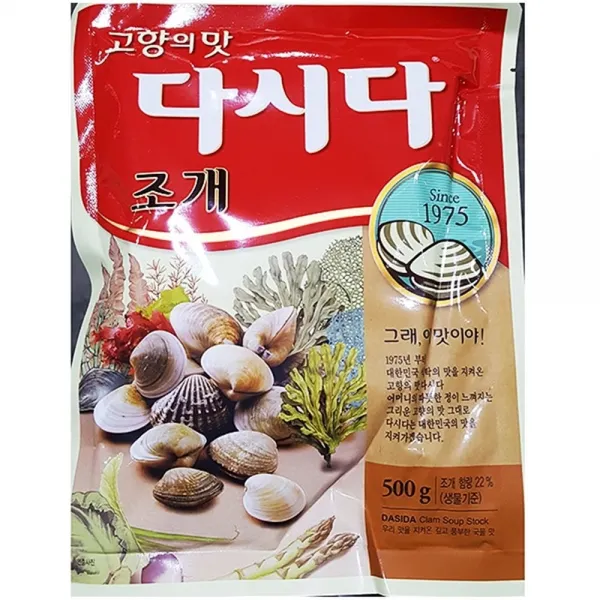 [AKP_7401741] 조개다시다(백설 500g)X5 조리다시다 다시다 요리조개다시다 조리조개다시다 조미료조개다시다, 단일상품