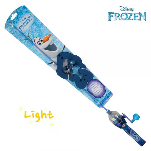 세익스피어 디즈니 올라프 키즈 콤보 어린이 낚시 세트 반짝반짝 빛이 나요 