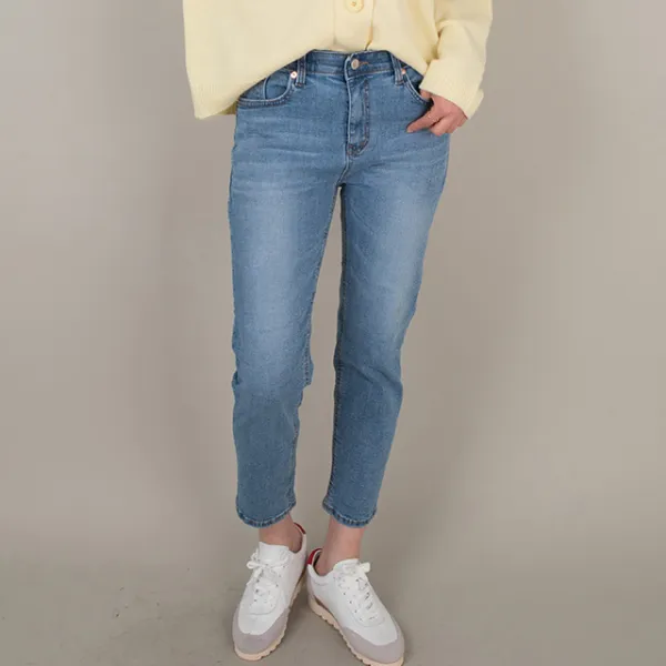 젠틀비세상편해시크릿밴딩데일리청바지 중청연청 S Xxxl 사이즈 