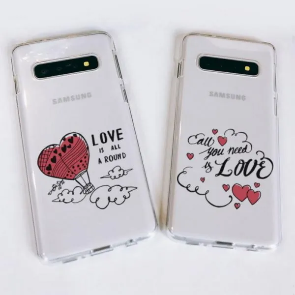갤럭시S10/S10+/S10E LOVE 소프트젤리케이스-아칸, 기종선택:갤럭시S7엣지 / 디자인선택:BALLOON, 상세 설명 참조