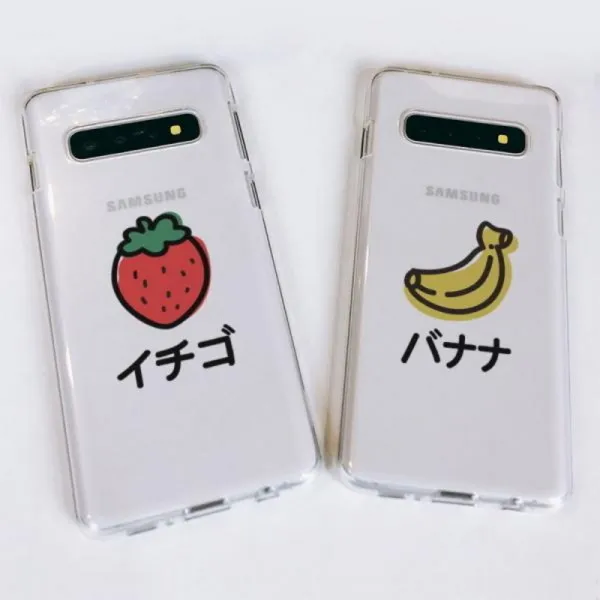 갤럭시S10/S10+/S10E 스위트 과일 소프트젤리케이스-아칸, 기종선택:갤럭시S7엣지 / 디자인선택:이치고, 상세 설명 참조