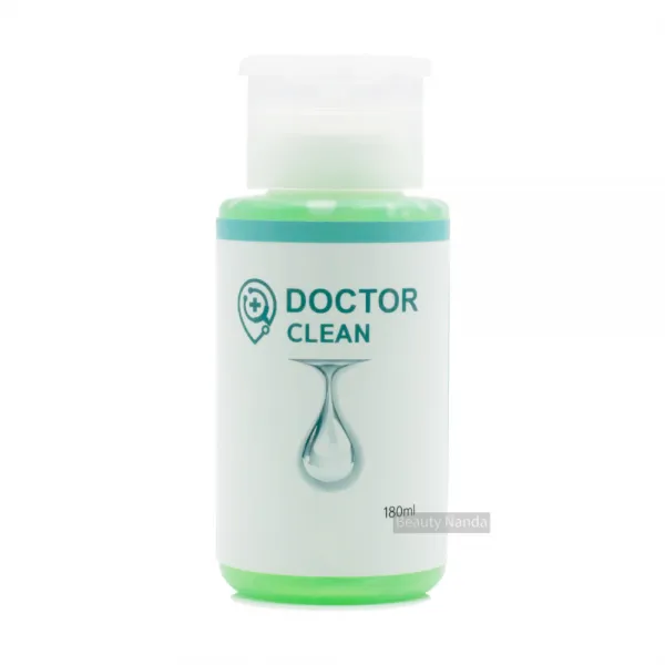 닥터클린 속눈썹 전처리제 수분 180ml 속눈썹연장재료 1개 그린/저자극 타입 녹차 추출물 