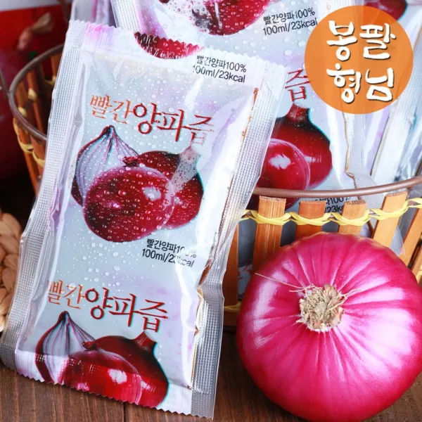 봉팔형님 (50팩)무료배송 빨간양파즙, 50팩, 100ml