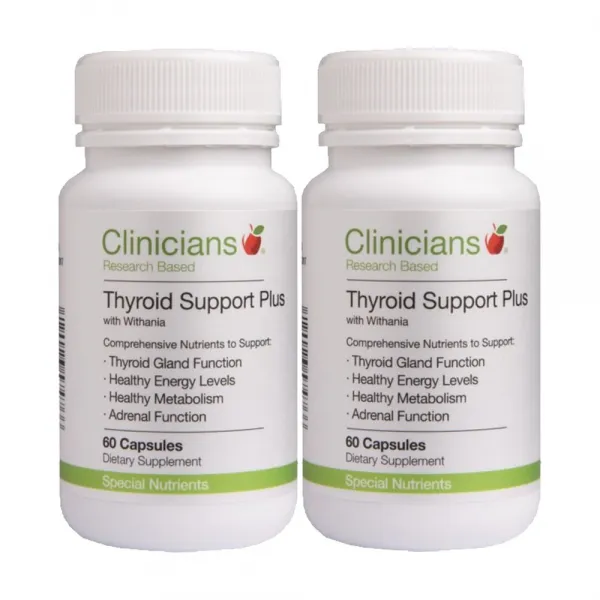 클리니션스/클리니션즈 싸이로이드 갑상선 서포트 플러스 60 캡슐 X 2개 1개