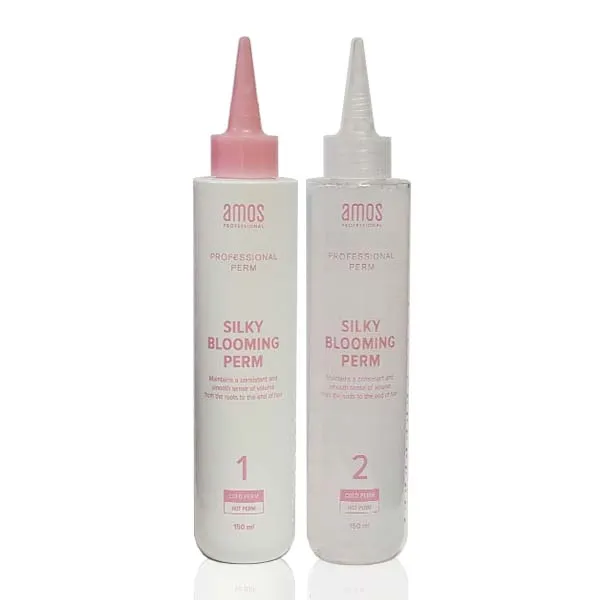 아모스 파마약 모음 집에서하는 어린이 셀프파마 재료, 1개, 아모스실키블루밍펌150ml