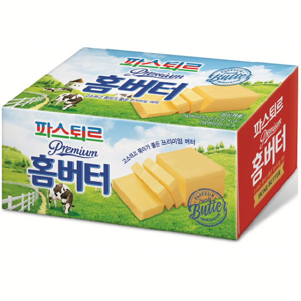 파스퇴르 홈버터 450g 무염버터 무료냉장배송 1개